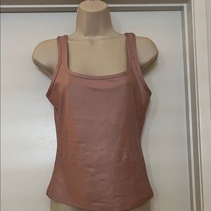 Edikted Dusty Rose Square Neck Tank